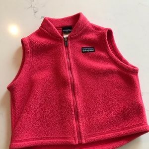 Patogonia Vest-💕Pink- Size 18-24m